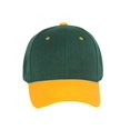 thumbnail image 2 of Two-Tone   Adjustable Baseball Cap, Green Yellow, 2 of 2