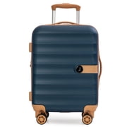 Jetstream® Sierra Collection 20" Expandable Hardside Carry-On Luggage, Lightweight Rolling Travel Suitcase With Spinner Wheels