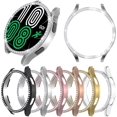 thumbnail image 1 of [Lot de 6] Étui Bling Compatible avec Samsung Galaxy Watch 4 Protector, Étui RICHONE Diamonds, Cadre Pare-Chocs Rigide en PC (44 mm), 1 of 8