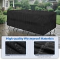 thumbnail image 1 of Kieccall Outdoor Patio Table and Chair Cover Set, Water-Resistant Fade & Wind-Proof Square Furniture Protector for All-Season Use, 1 of 6