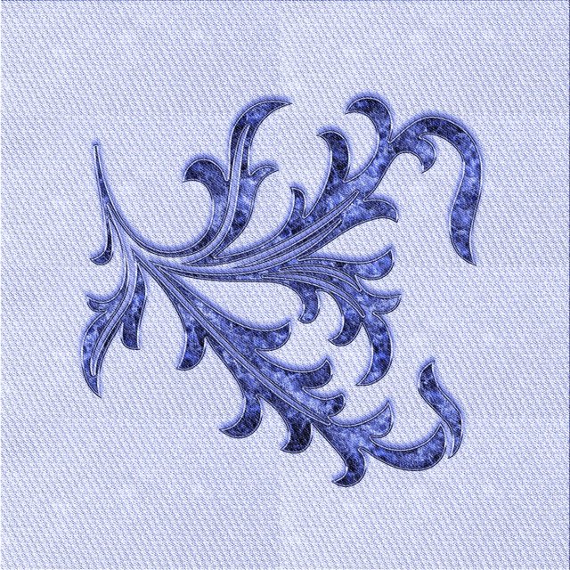 Ahgly Company Tapis d'Intérieur Lavable en Machine Carré Lavande Bleu, 4 Pieds Carré