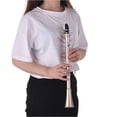 thumbnail image 4 of Mini Saxophone, ABS Sax Mini Portable Saxophone Pocket Saxophone Little Saxophone With Carrying Bag Woodwind Instrument Suitable for Music Lovers, 4 of 6