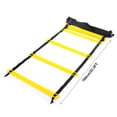 thumbnail image 3 of EGNMCR 7 Meter 13 Step Training Soft Ladder Energy Speed Ladder Football Training Ladder Jumping Ladder Durable Agility Ladder, 3 of 8