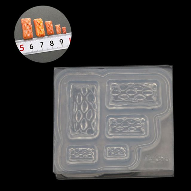 Techinal Mini Tasse Bouteille Talons Hauts Pot à Pain Pendentif Moule en Résine Moule en Silicone Kit Moule Alimentaire Outils