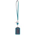 thumbnail image 2 of BELOVING Lanière Bling en Strass avec Moulinet Rétractable Support d'Identité Vertical Bleu Bleu Profond, 2 of 7