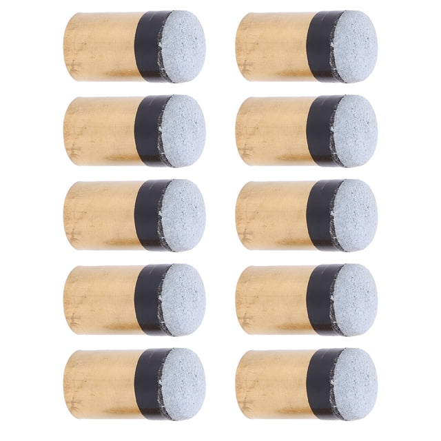 Pointe de Snooker, Pointe de Queue de Billard, Cuir Cuivre + Pu 10pcs pour la Colle sur la Pointe de Snooker 11MM