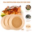 thumbnail image 4 of Air Fryer Liner Round: 100PCS 6.3in Air Fryer Parchment Paper Disposable Liner, 4 of 10