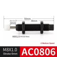 thumbnail image 1 of Bgsha Hydraulic Shock Absorber Hydraulic Buffer Damper Hydraulic Damper Oil Pressure Buffer Damper Cylinder Spring Adjustable AC0806/2020/1008 Accessories, 1 of 1