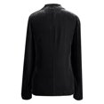 thumbnail image 5 of Mikilon Women Cozy Retro Long Sleeve Velvet Solid Buttons Pokets Jacket Cardigan Loose Coat Top, 5 of 5
