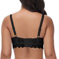 thumbnail image 3 of Soutiens-gorge pour Femmes, Soutien-Gorge en Dentelle Confortable pour Femmes Grande Taille-Fin avec Armatures Rassemblant Sans Coussinets de Poitrine, 3 of 6