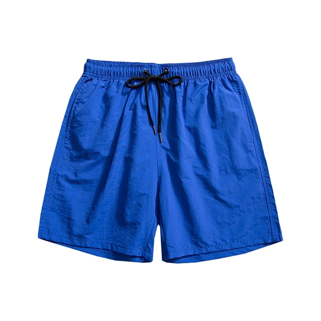 LSLJS Men's Holiday Solid ColorSpecial Print Beach Casual Trouser Shorts. Mens Shorts