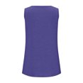 thumbnail image 4 of Timegard Camisoles pour Femmes Été Col Rond Sans Manches Blouse Confortable Tunique Décontractée à Porter avec des Leggings, 4 of 5