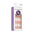 thumbnail image 2 of KISS imPRESS Nails - Glimpse, White, Coffin, Medium, 2 of 14