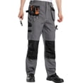 thumbnail image 4 of RXMEKW Pantalon de Travail pour Hommes avec Conception à Multiples Poches et Jambes Détachables, Tissu Ripstop Durable pour la Construction, la Randonnée et les Vêtements de Travail de Plein Air, 4 of 4
