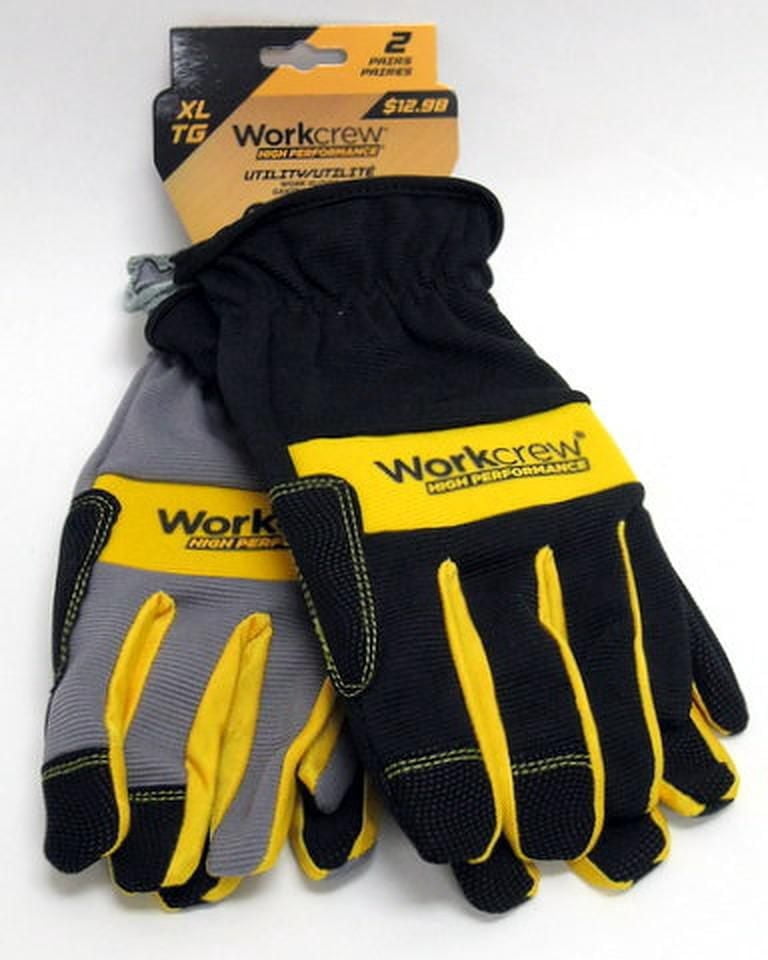 WorkCrew HP 2Pk Utility Glove X-Large