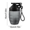thumbnail image 3 of Handheld Fitness Sports Water Cup | Protein Powder Shaker Mixing Bottle | Leakproof Shaker Cup with Built-In Stirrer and Storage Compartment for Gym, Outdoor Running, and Home Use, 3 of 7