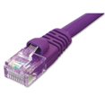 thumbnail image 1 of CAT5e Câble Patch Amélioré, avec Botte 25 Pieds, Violet, 1 of 1