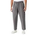 thumbnail image 2 of Men's High Street Loose Straight Leg Casual Jeans with Drawstring for Spring and Autumn Comfortable Wear, 2 of 5