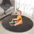 thumbnail image 1 of Vixolx Round Rug for Bedroom 39in, Circle Rug for Living Room Super Soft Thicken Memory Foam Circular Rug, Non-Slip Indoor Area Rug for Modern Home Decor, Round Carpet for Room, 1 of 8