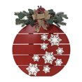 thumbnail image 1 of Décoration de Flocon de Neige en Bois pour les Fêtes, 1 of 6