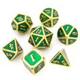 thumbnail image 4 of 7PCS Multi Dimensional Dice Zinc Alloy Dice Entertainment Gambling Playing Dice Set Game Accessories, 4 of 7