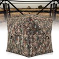 thumbnail image 2 of Gymax 3 in 1 Multifunctional Hunting Blind w/ Skylight Roof Cover Carrying Bag, 2 of 10