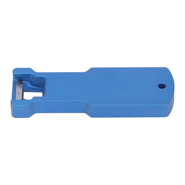 Optical Fiber Stripper, Longitudinal Fiber Peeler Aluminum With 2Pcs Blades For Electronic Repair