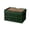 Green #S, variant on Outdoor Storage Box, Multifunctional Foldable and Stackable Organizer with Detachable Tray, Portable Waterproof Container for Camping, Picnics, and Outdoor Adventures