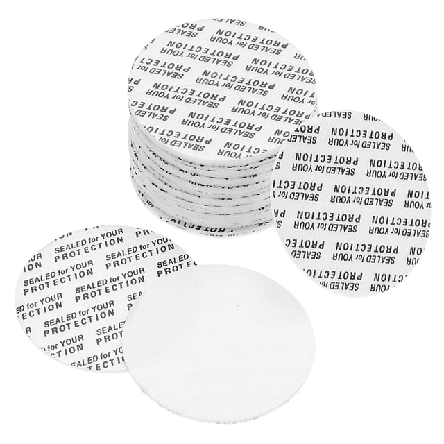 Unique Bargains Joint d'Étanchéité Sensible à la Pression en Mousse PS Résistante de 48 mm Blanc, Lot de 100