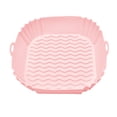 thumbnail image 1 of Huanglei Friteuse à Air Chaud Carrée Plateau de Cuisson en Silicone Friteuse à Air Carrée Silicone Multi Couleur Durable, 1 of 9