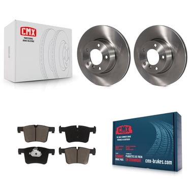 CMX Front Disc Brake Rotors and Ceramic Pads Kit for Car BMW 328i xDrive 330i 320i 428i 328d 230i 430i Gran Coupe 228i GT K8C-100514