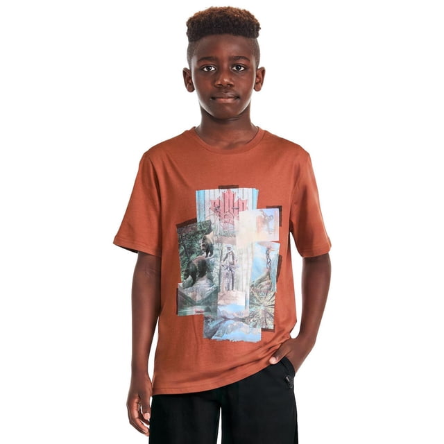 T-shirt à imprimé graphique George pour garçons