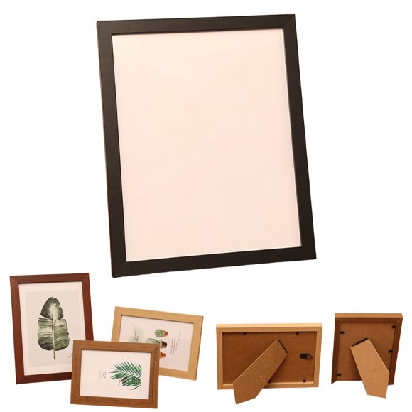 Frame Picture Photo Set Wall Frames Black Certificate Gallery Wooden Style Family Container Display Desktop