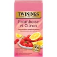 thumbnail image 2 of Twinings Raspberry & Lemon Herbal Tea Bags, Sweet & Zesty, Naturally Caffeine Free, 20 Count, 2 of 6