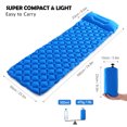 thumbnail image 2 of Tapis de Couchage Ultraléger Gonflable avec Oreiller pour Camping, Randonnée, Backpacking et Voyage en Plein Air, 2 of 8
