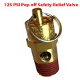 thumbnail image 4 of New 1/4" NPT 125 PSI 49 SCFM Air Compressor Relief Pressure Safety Valve, Tank Pop Off, 4 of 4