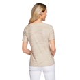 thumbnail image 3 of Iyla Women's Short Sleeve Ripple Tee, 3 of 6