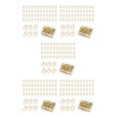 thumbnail image 1 of yingyy 130x Stay Organized With These Versatile Paperclips Gold Rust-resistant 5Set, 1 of 6