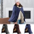 thumbnail image 1 of Liquidation Éclatante de la Boutique de Textiles pour la Maison! JFZMDY Couverture Chauffante d'Hiver Châle Chauffant USB Coussin Chauffant Couverture Chauffante pour la Maison Genouillère Matelas Châle, 1 of 6