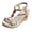Rouge_cxl, variante sur DXOUPM Sandales pour Femmes Bout Rond Sandales Compensées Confortables Bout Ouvert Sandales Habillées pour Dames
