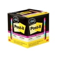 thumbnail image 1 of Post-it® Super Sticky Notes 654-15SSCP, Cabinet Pack, Assorted Colours, 3 in x 3 in (76 mm x 76 mm), 1 of 5