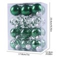 thumbnail image 1 of 24Pcs Christmas Tree Ornament Pendant Party Supplies Tree Hanging Plastic Ball, 1 of 2