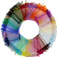 thumbnail image 2 of Tsugar 20pcs Jewelry Bags Packing Drawable Organza Bags 7x9cm Sachet Gift Bag Organza Decoration Wedding/Communion R0R3, 2 of 9