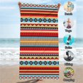 thumbnail image 3 of Microfiber Lightweight Beach Towel Sand Free Quick Dry Absorbent Compact Towels for Swimming Pool Camping Beach Accessories Large Easy Pack Travel Things for Vacation Essentials Gift Adult(B), 3 of 8