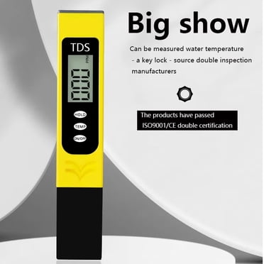 Amzcrzy Water Quality Detection Pen Automatic Calibration Of Ph Test Pen Portable 0.01 Precision Ph Tester Dorm Room Essentials Home Improvement Birthday Gifts for Men Home Organization