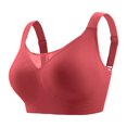 thumbnail image 1 of Non Wired Bra Women‘s Padded Full Cup Bra Without Underwire With Padding Seamless Bustier Bralette Breathable Soft, 1 of 5