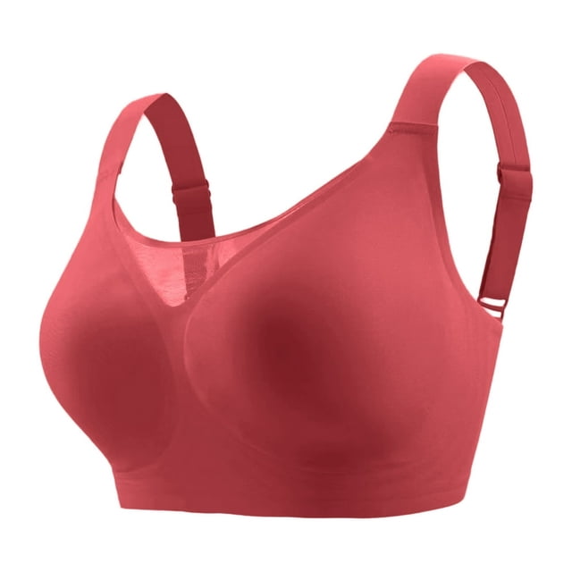 Non Wired Bra Women‘s Padded Full Cup Bra Without Underwire With Padding Seamless Bustier Bralette Breathable Soft