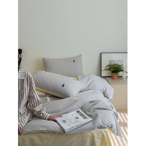 Zhuge Bed Sheets Set, Bedding Sheets Pillowcases Kit, Twin Bed Set, Hotel Bedding, Home Decor(Gary)