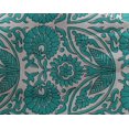 thumbnail image 5 of oneOone Georgette Viscose Turquoise Blue Fabric Block Sewing Material Print Fabric By The Yard 42 Inch Wide, 5 of 5