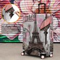 thumbnail image 3 of Travel Luggage Cover Suitcase Protector Fits 18-32 Inch Luggage Wheel Covers Patterned Travel Related Items Flower Luggage Protector Elastic Luggage Anti-scratch Suitcase Cover XL, 3 of 5